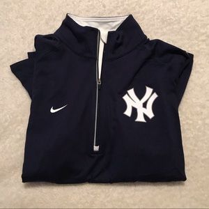 NY Yankees Nike dri-fit quarter zip